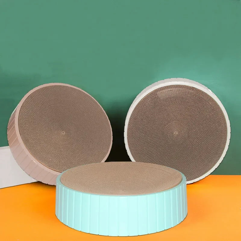 Bowl-Shaped Cat Scraper Grinding Claws Cardboard Corrugated Paper Scratch-Resistant Cat Scratching Board Cat Toy Sofa Mat Bed