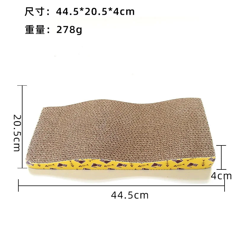 Bowl-Shaped Cat Scraper Grinding Claws Cardboard Corrugated Paper Scratch-Resistant Cat Scratching Board Cat Toy Sofa Mat Bed