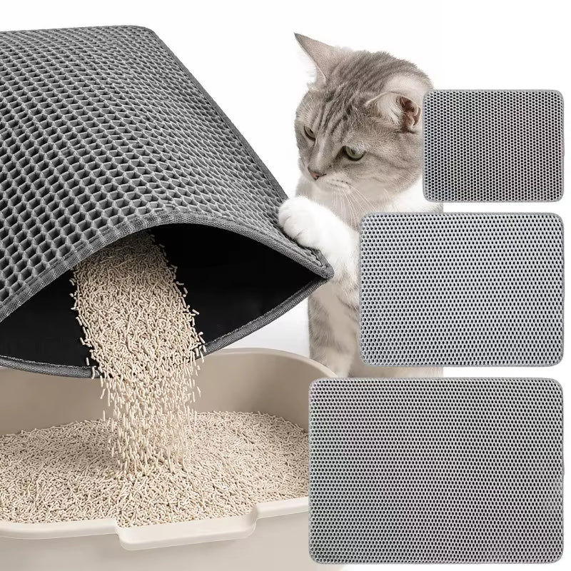 Tapis de litière attrape-grains pour chat, vue 3