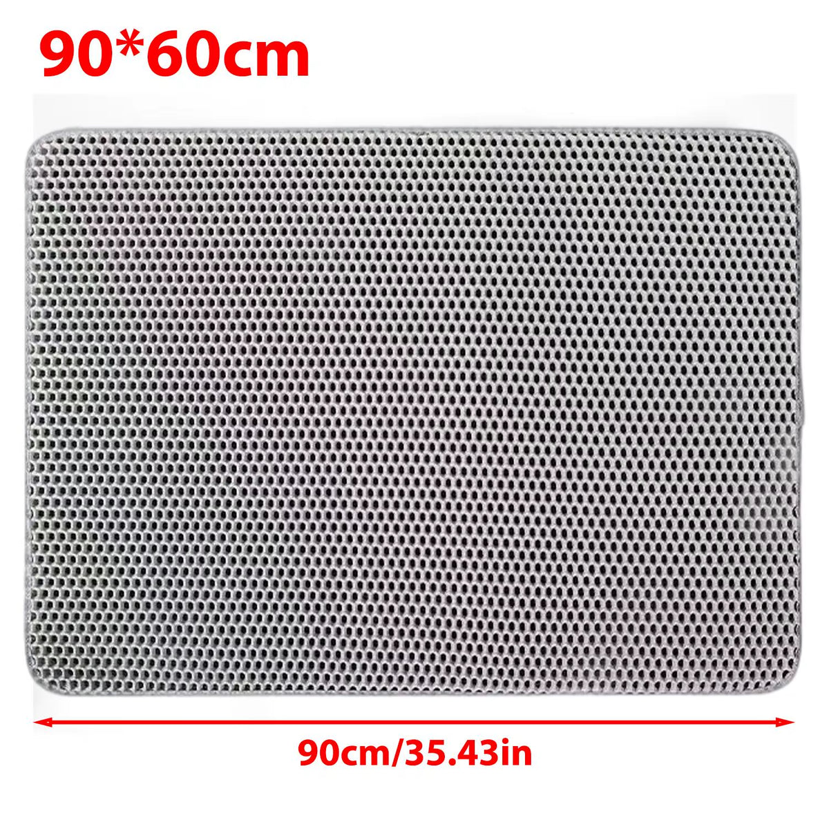 Tapis de litière attrape-grains pour chat, vue 11
