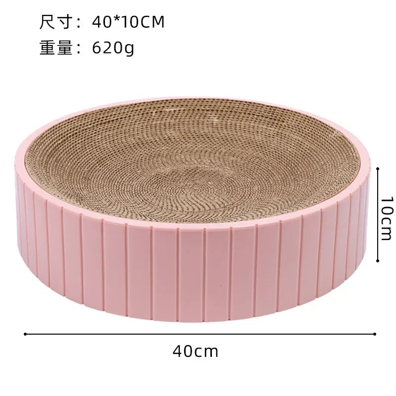 Bowl-Shaped Cat Scraper Grinding Claws Cardboard Corrugated Paper Scratch-Resistant Cat Scratching Board Cat Toy Sofa Mat Bed