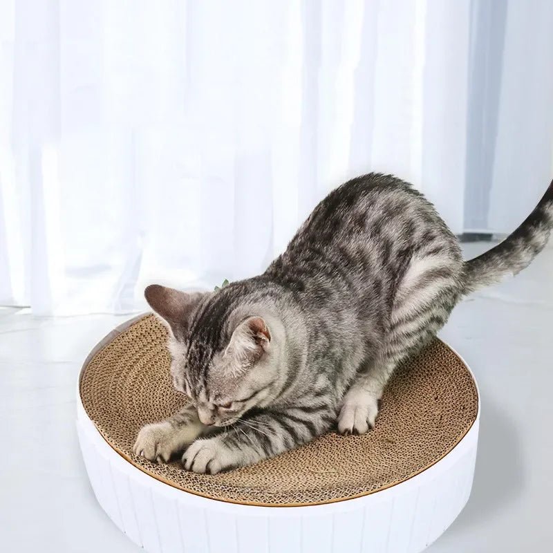Bowl-Shaped Cat Scraper Grinding Claws Cardboard Corrugated Paper Scratch-Resistant Cat Scratching Board Cat Toy Sofa Mat Bed