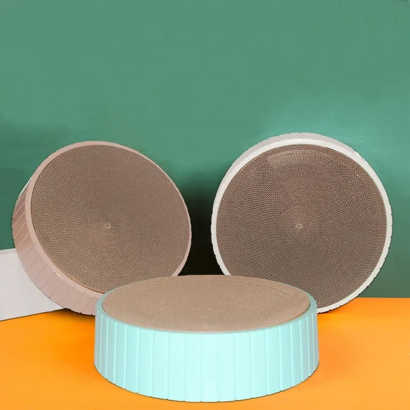 Bowl-Shaped Cat Scraper Grinding Claws Cardboard Corrugated Paper Scratch-Resistant Cat Scratching Board Cat Toy Sofa Mat Bed