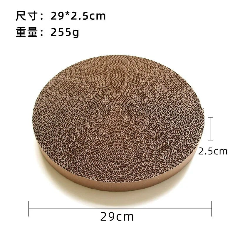 Bowl-Shaped Cat Scraper Grinding Claws Cardboard Corrugated Paper Scratch-Resistant Cat Scratching Board Cat Toy Sofa Mat Bed