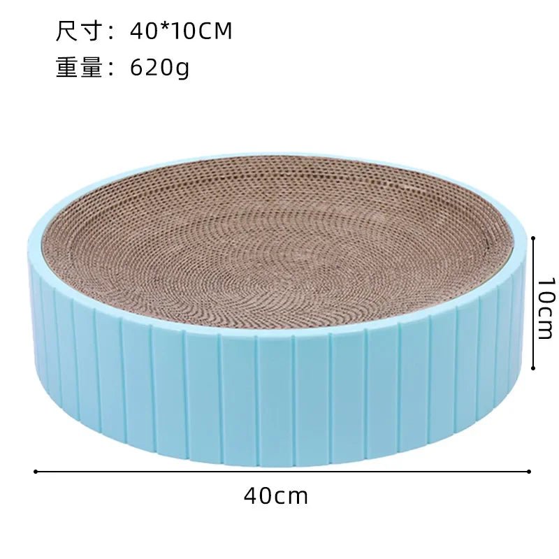 Bowl-Shaped Cat Scraper Grinding Claws Cardboard Corrugated Paper Scratch-Resistant Cat Scratching Board Cat Toy Sofa Mat Bed