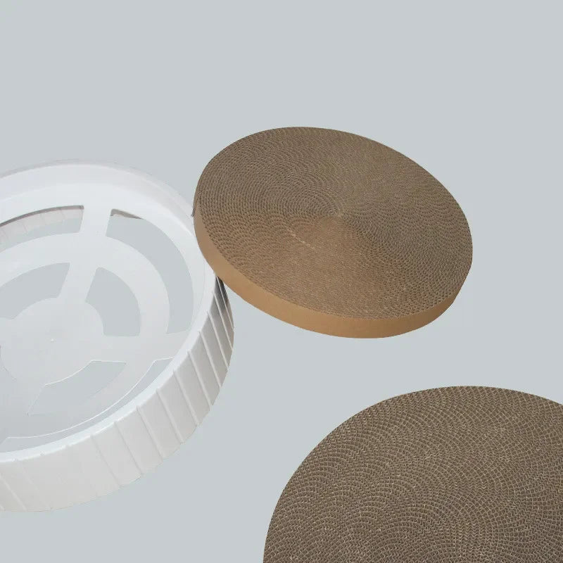 Bowl-Shaped Cat Scraper Grinding Claws Cardboard Corrugated Paper Scratch-Resistant Cat Scratching Board Cat Toy Sofa Mat Bed